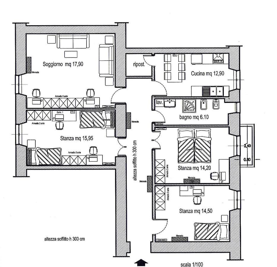 Beautiful Apartment In San Giovanni Close To Colosseo Róma Kültér fotó